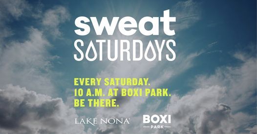 Neighborhood Barre- Sweat Saturday, June 19