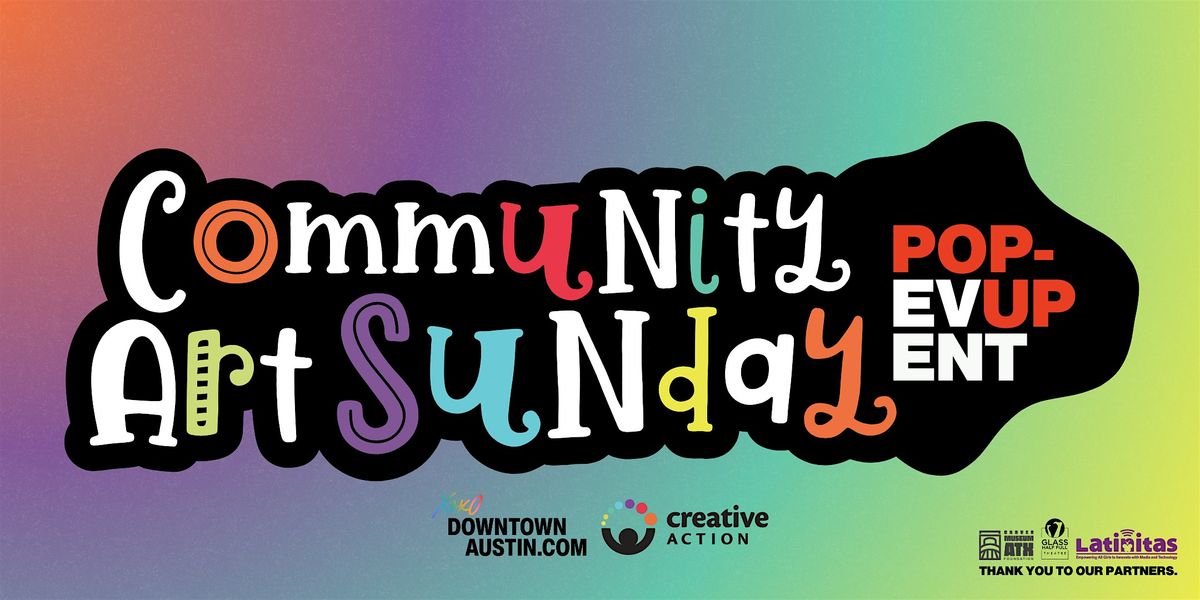 Community Art Sunday POP-UP