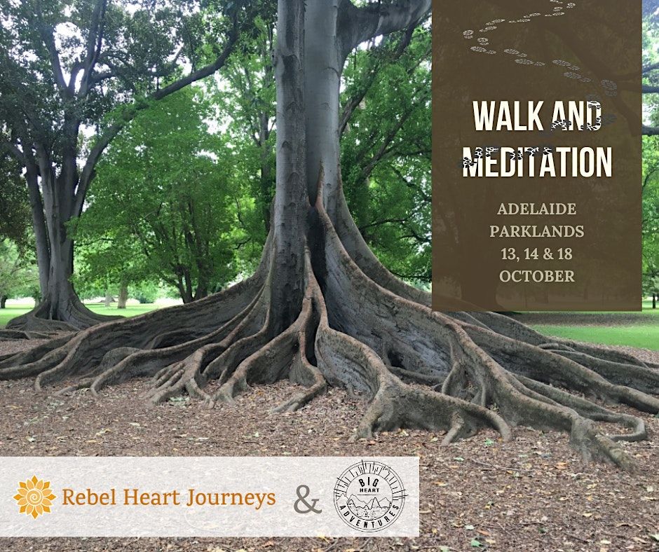 Wellfest Guided Walk and Meditation Adelaide Parklands 14th October