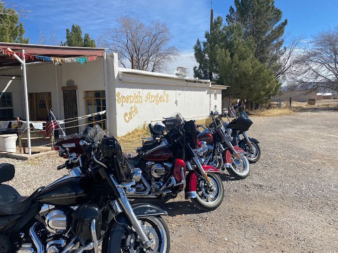 Breakfast Ride to the Spanish Angels Cafe in Dell City