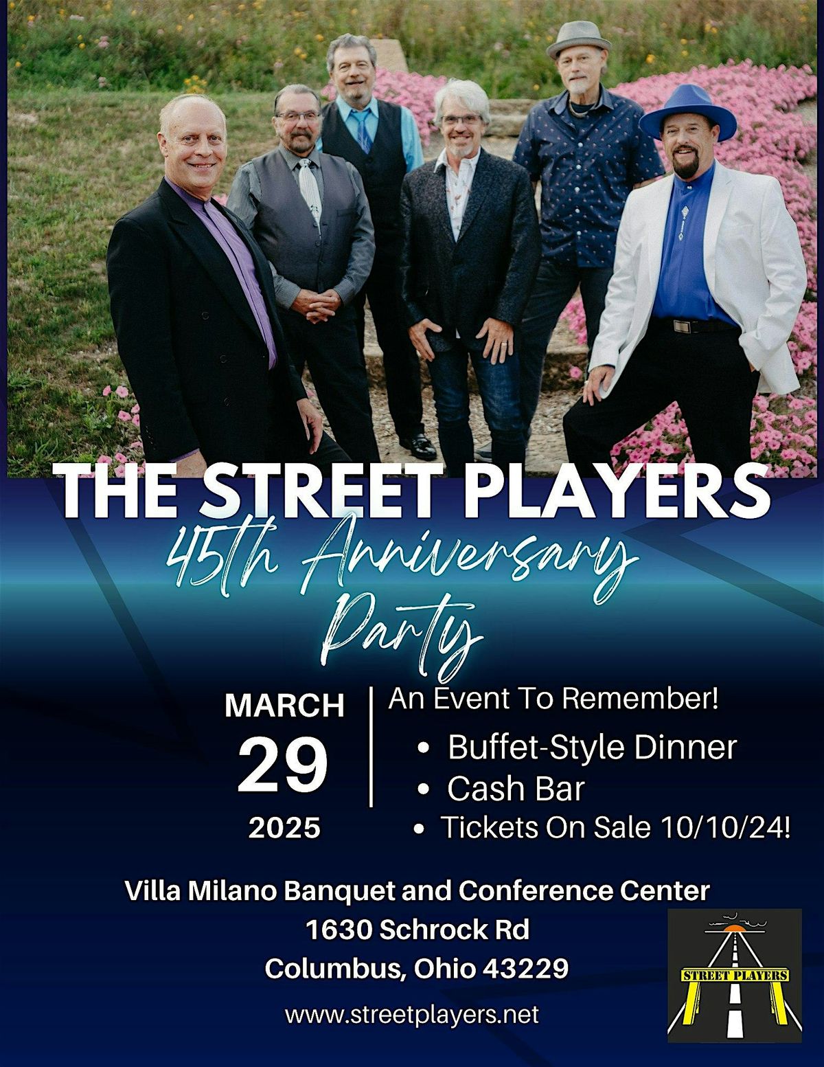 The Street Players Band 45th Anniversary Celebration