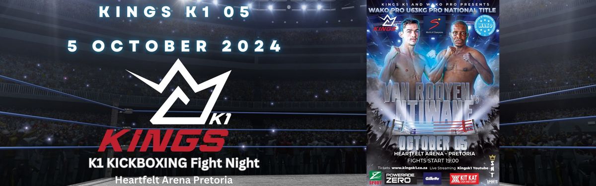 Kings K1 Fight Night 05:  Willie van Rooyen VS JP Weber