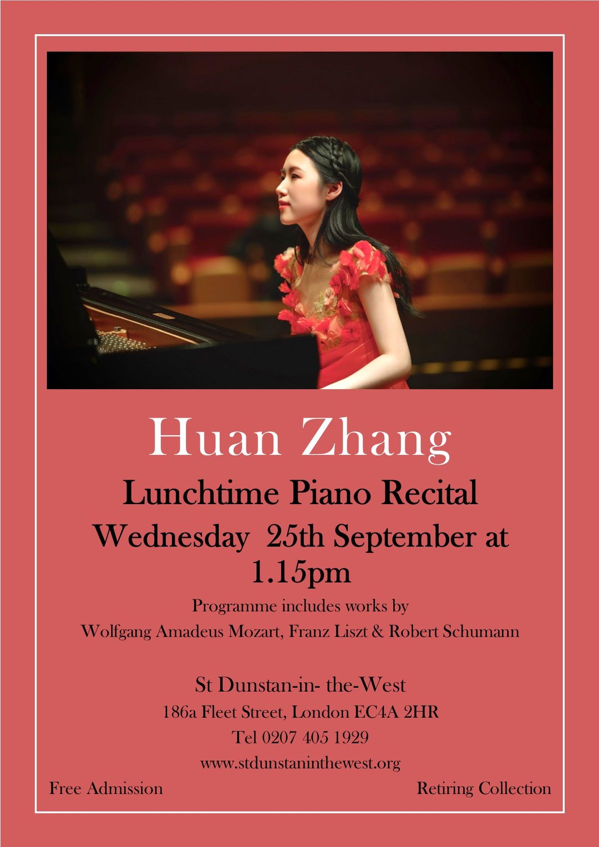  Huan Zhang Piano Recital