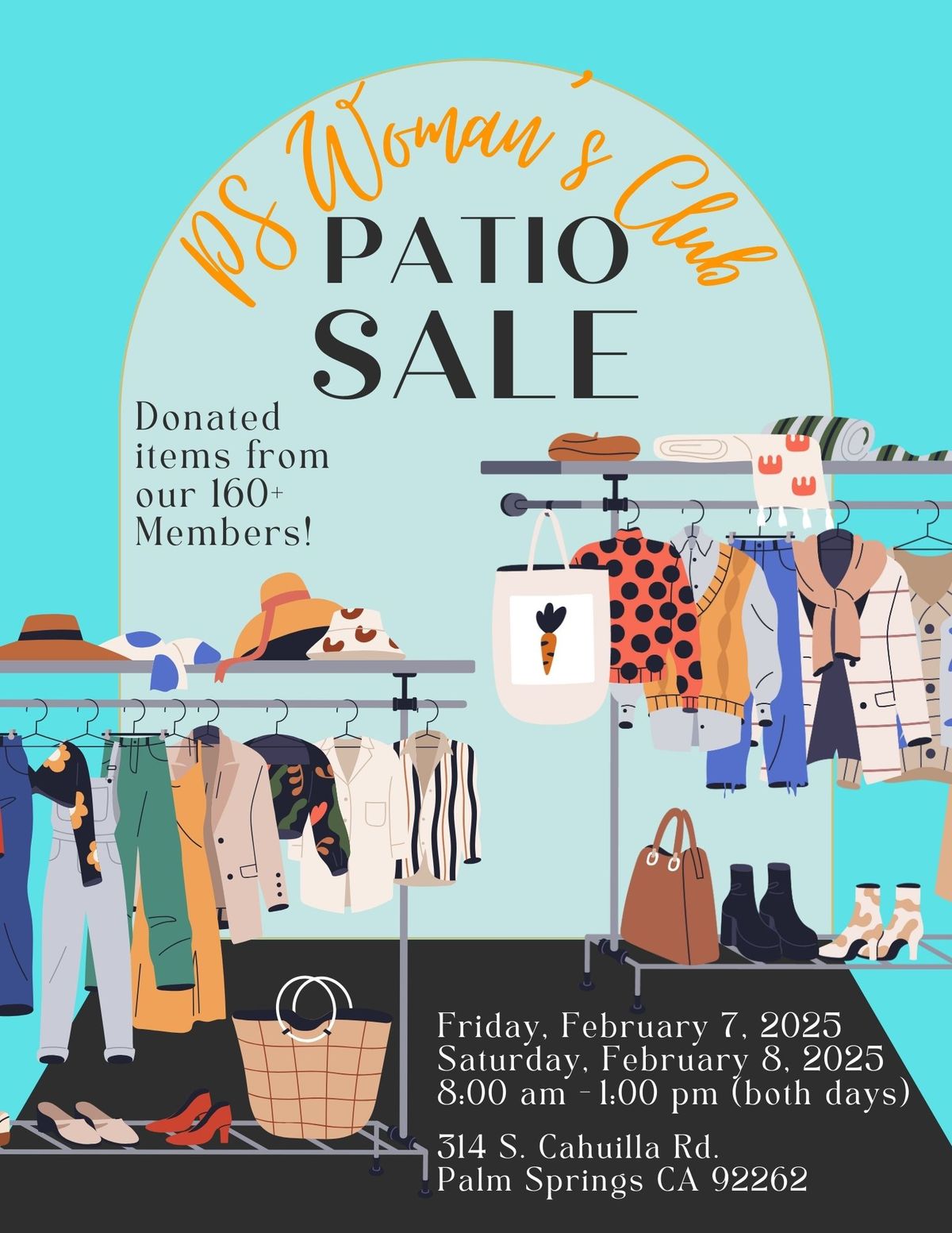 Palm Springs Woman's Club Annual Patio Sale