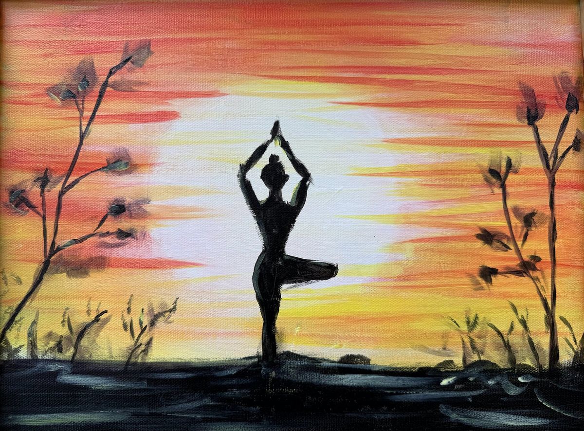 Paint Night at Mountain Base Yoga \u2014 Oops! I arted again