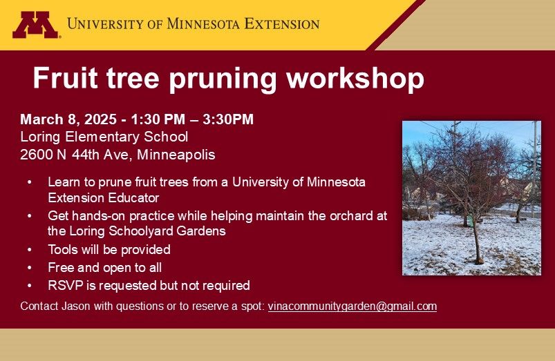 Fruit-Tree Pruning Workshop