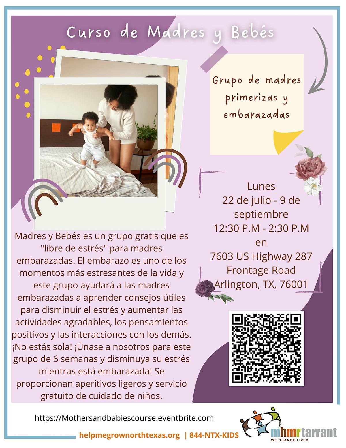 Face to Face Mothers and Babies Group - Metroplex Women's Clinic Spanish