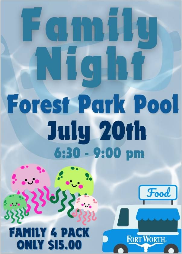 Forest Park Pool Family Night
