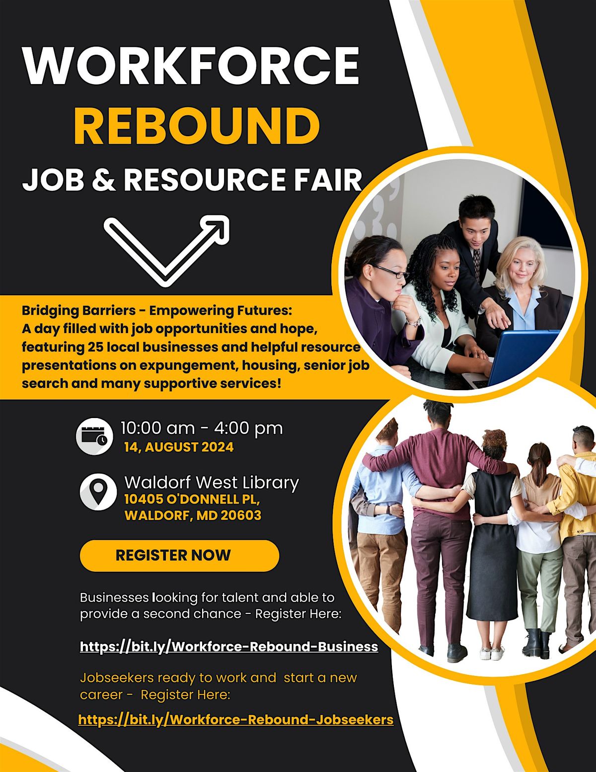 Workforce Rebound Job & Resource Fair - Business Registration
