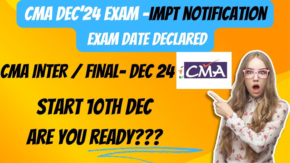 CMA Exam Dec-24