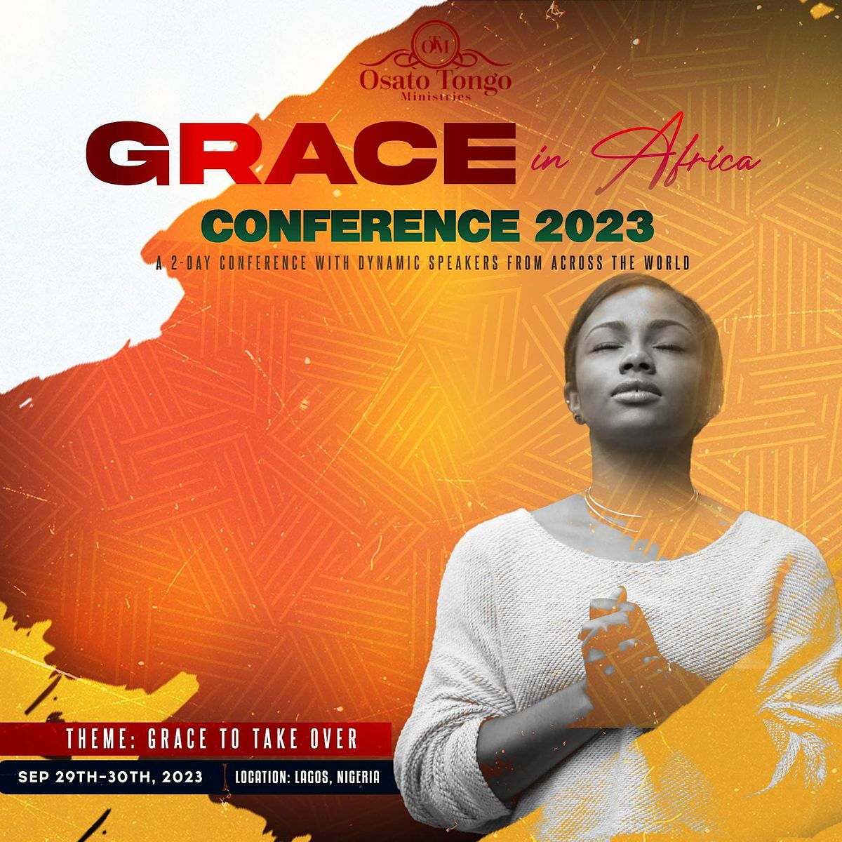 Grace in Africa Conference 2023, Lagos, 29 September to 30 September