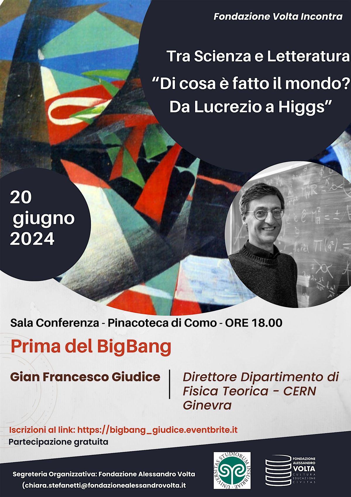 Prima del BigBang - Prof. Gian Francesco Giudice