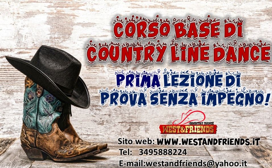 Corso base di country line dance a Verona (VR)