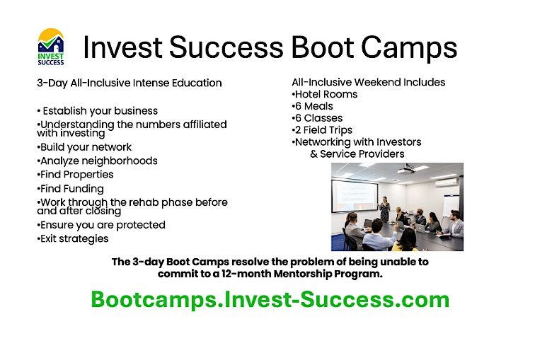 Invest Success Boot Camp - Denver