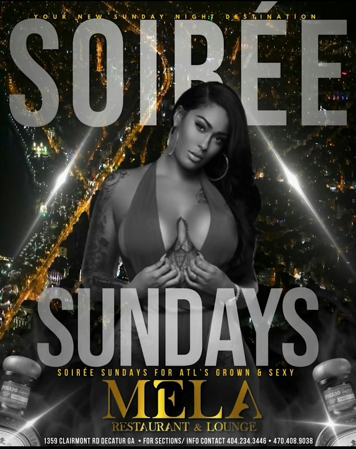 SOIREE SUNDAYS AT MELA LOUNGE (LADIES FREE ALL NIGHT)