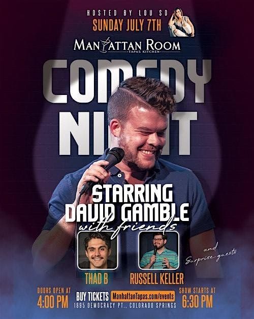 Comedy Night at the Manhattan Room