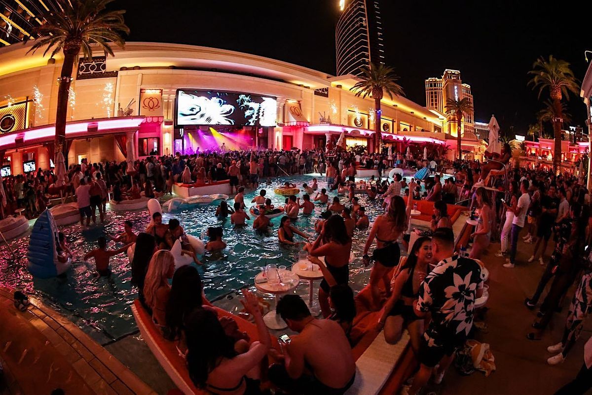 Best Night Pool Party In Las Vegas