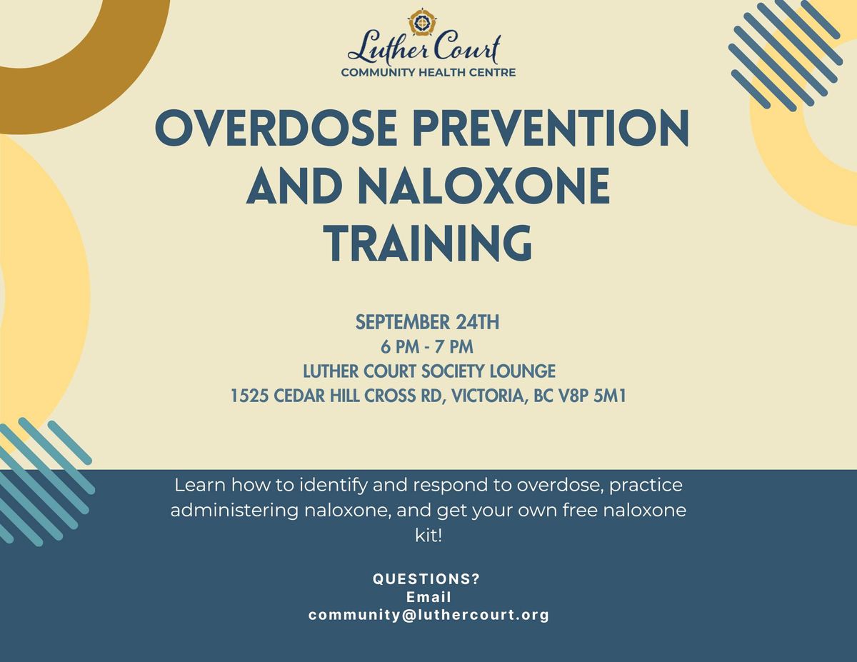 Overdose Prevention and Naloxone Training 