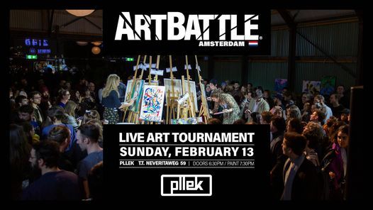 Art Battle Amsterdam - 13 February, 2022