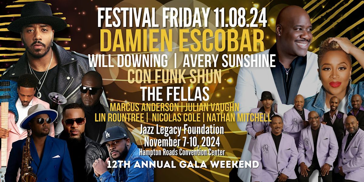 Damien Escobar  | Will Downing\/Avery Sunshine | Con Funk Shun |The Fellas