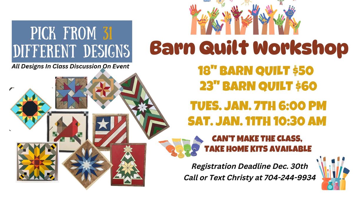 Barn Quilt Workshop