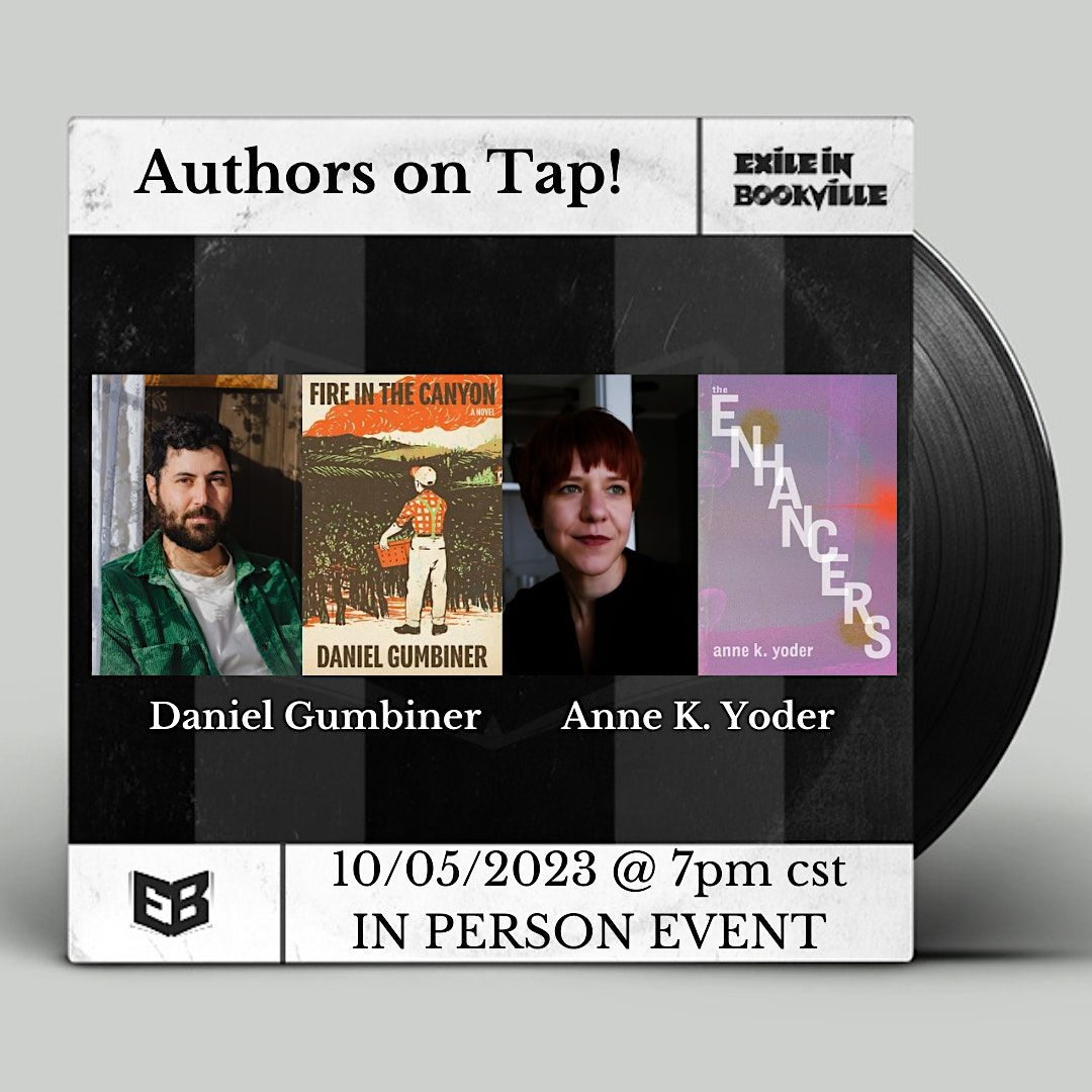 Authors on Tap:  Daniel Gumbiner and Anne K. Yoder