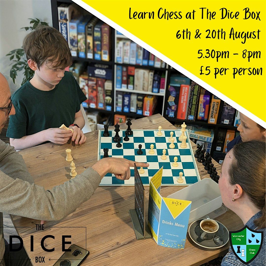 Learn Chess at The Dice Box Worcester