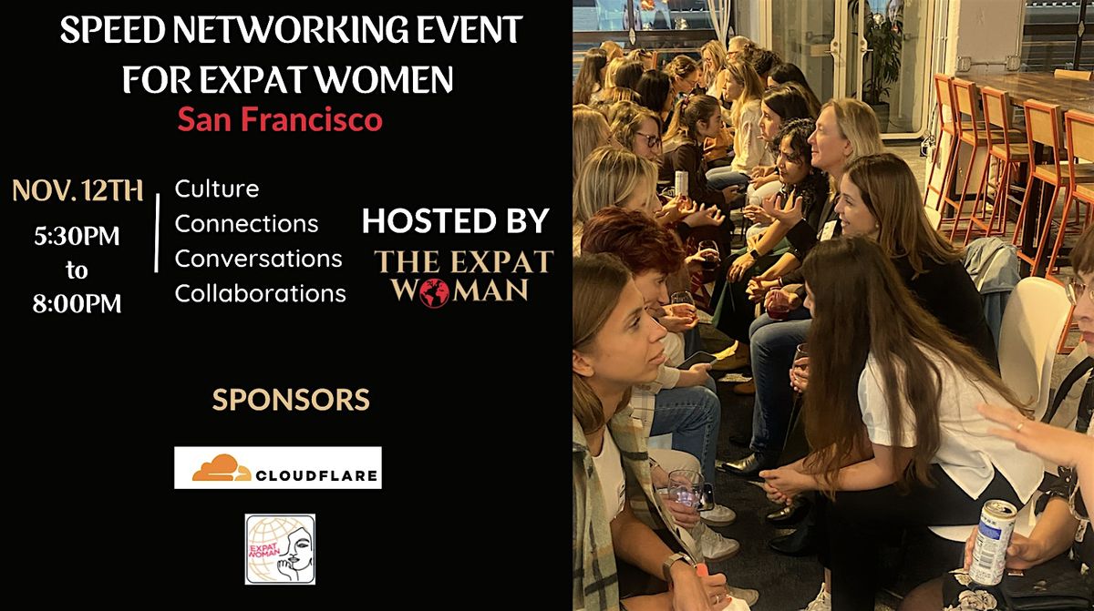 Speed Networking Event for Expat\/Immigrant Women