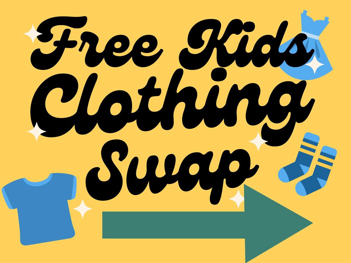 FREE Kids' Clothing Swap