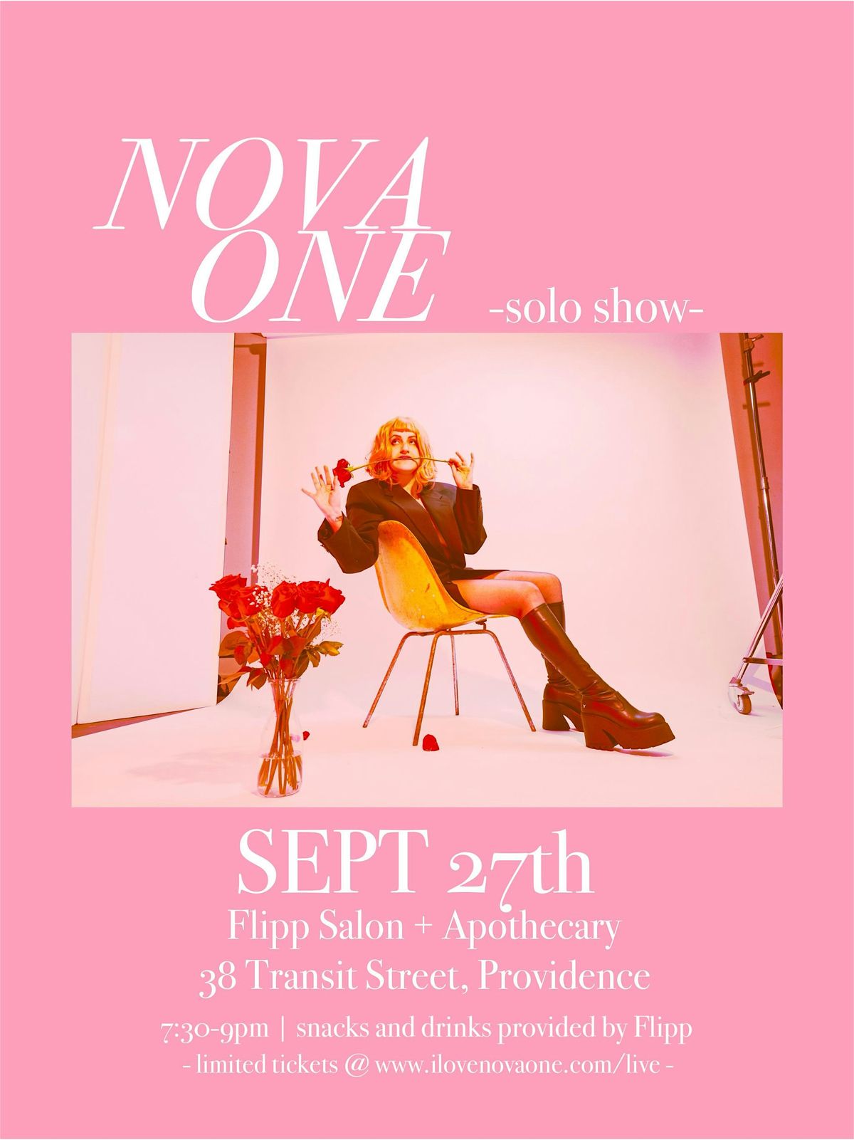 NOVA ONE solo set at Flipp Salon + Apothecary