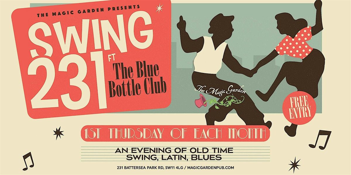 Swing 231 ft The Blue Bottle Club at The Magic Garden