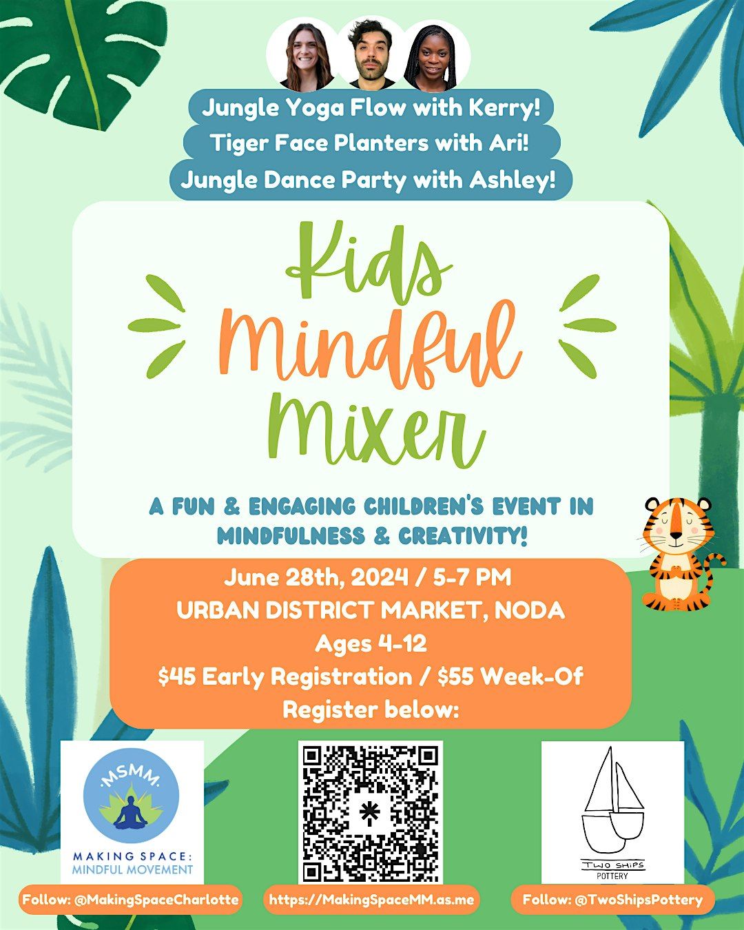 Kid's Mindful Mixer - Early Bird Pricing until 6\/24 - Read Description!