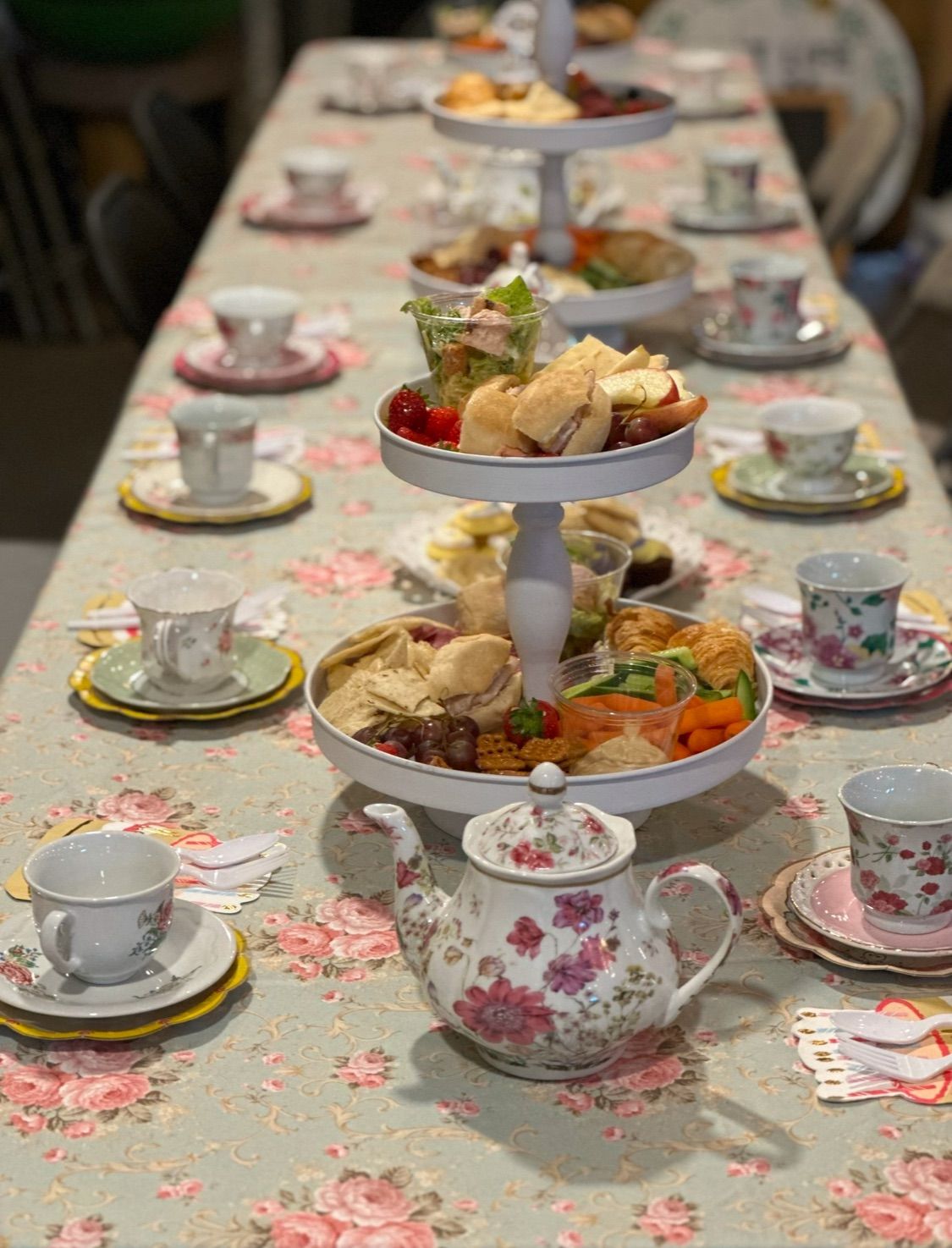 Mother\u2019s Day Garden tea party 