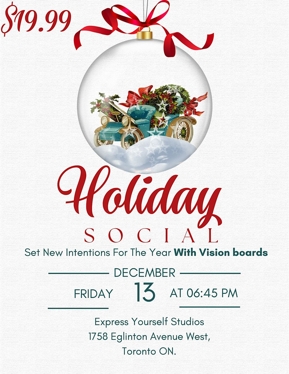 Vision board creation: Holiday  Social With Purpose