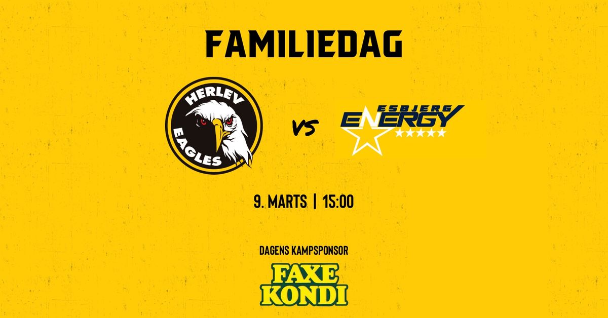 Familiedag - Herlev Eagles vs Esbjerg Energy