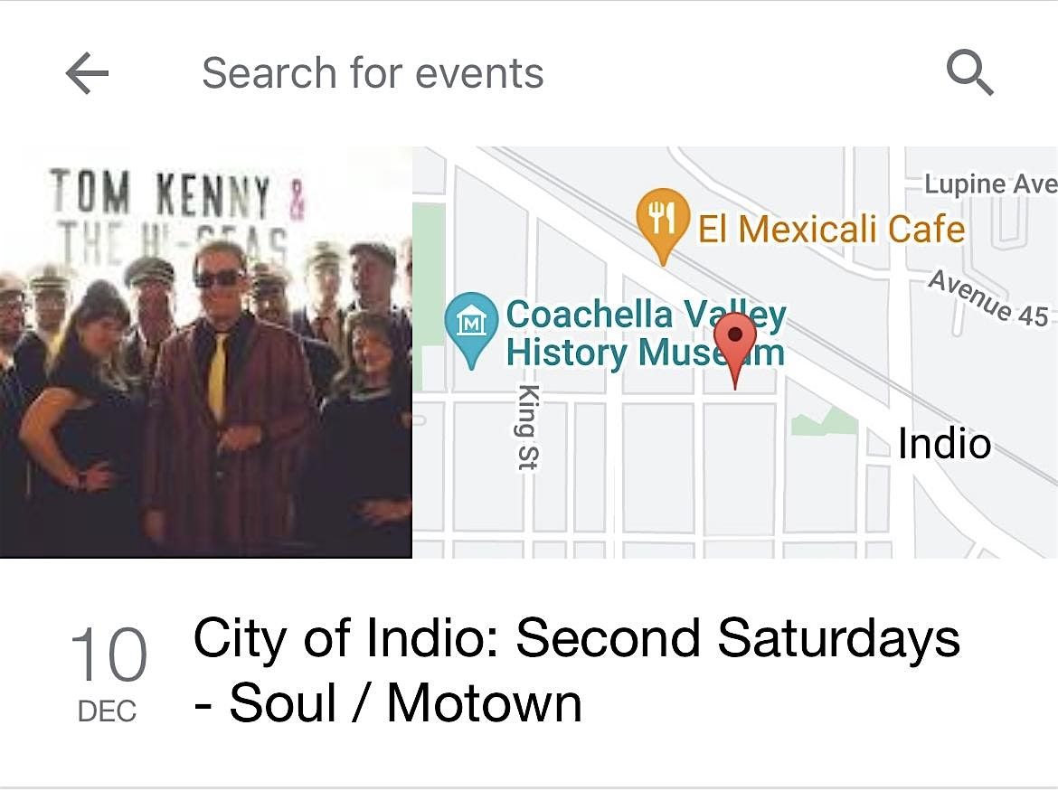 Second Saturdays Indio