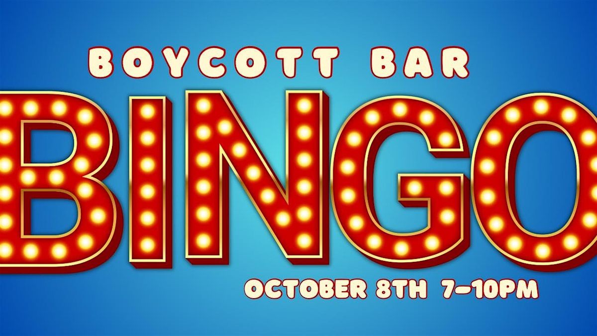 Boycott BINGO