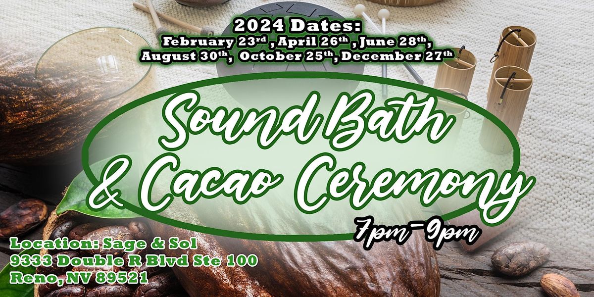 Sound Bath and Cacao Ceremony