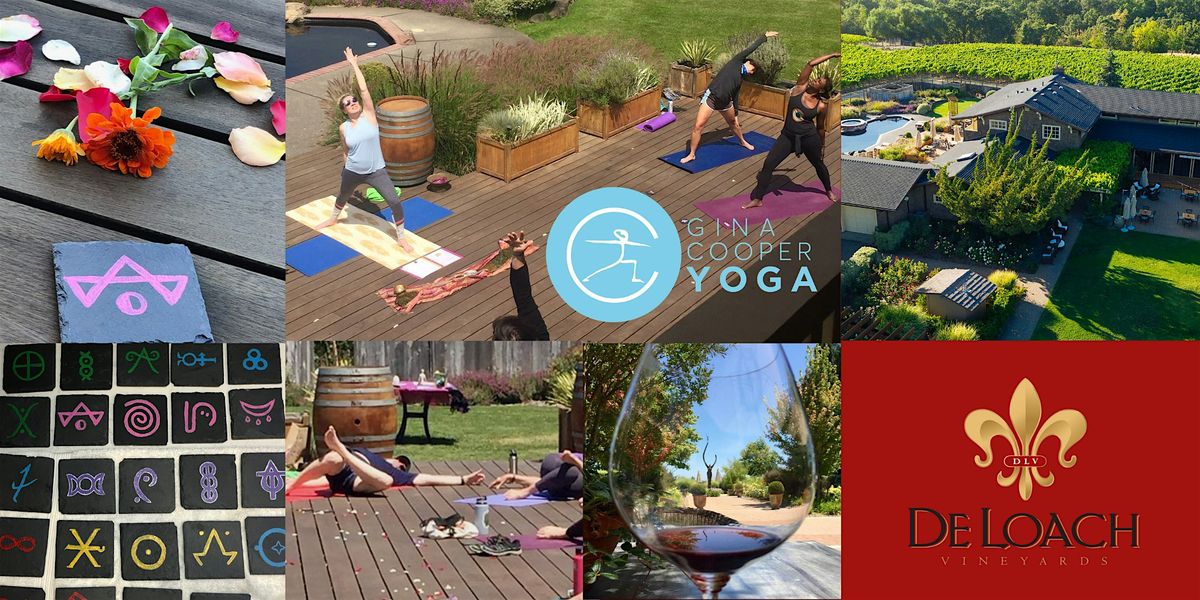 SUMMER BOUNTY YOGA, DELOACH WINE, FARMERS MARKET BRUNCH