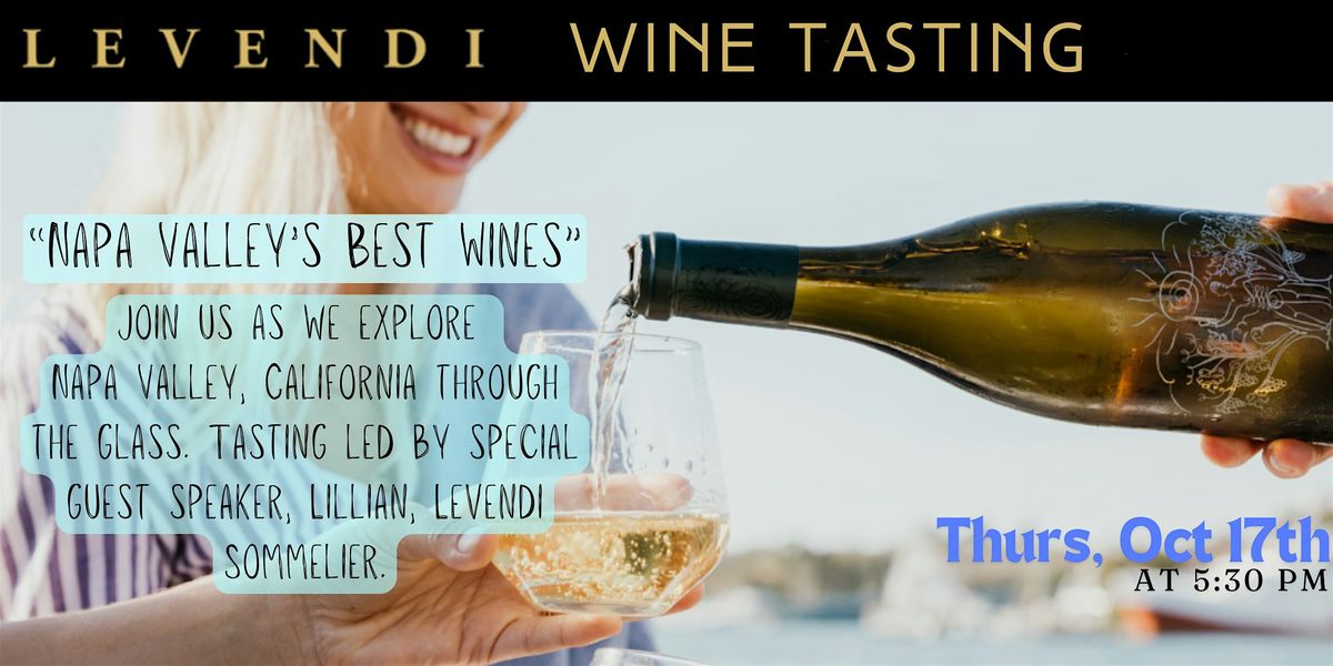 Napa Valley Wine Tasting ft Levendi Winery: 'Best Napa Valley Wines'