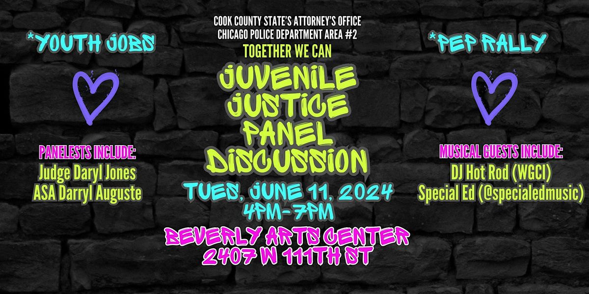 Cook County Juvenile Justice Division Panel Discussion