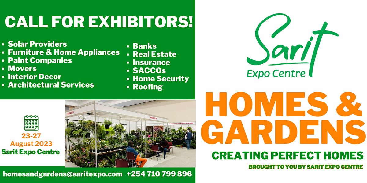 Homes and Gardens Expo 2023