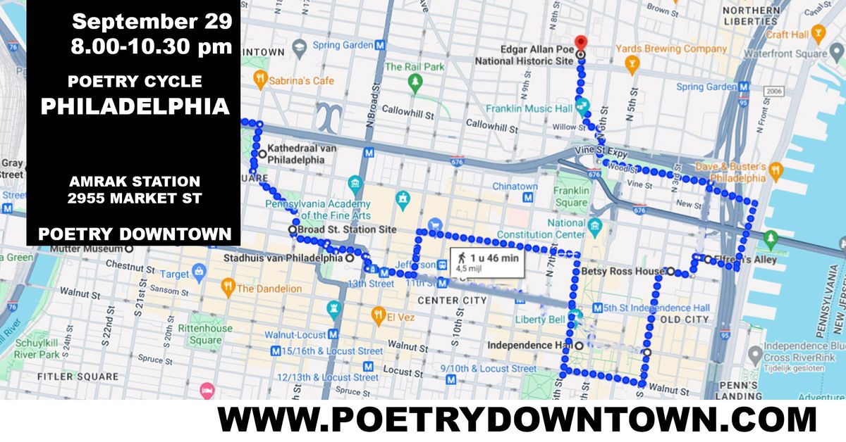 Poetry Cycle - Edgar Allan Poe in Philadelphia