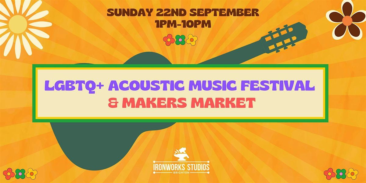 LBGTQ+ Acoustic Music Festival & Makers Market