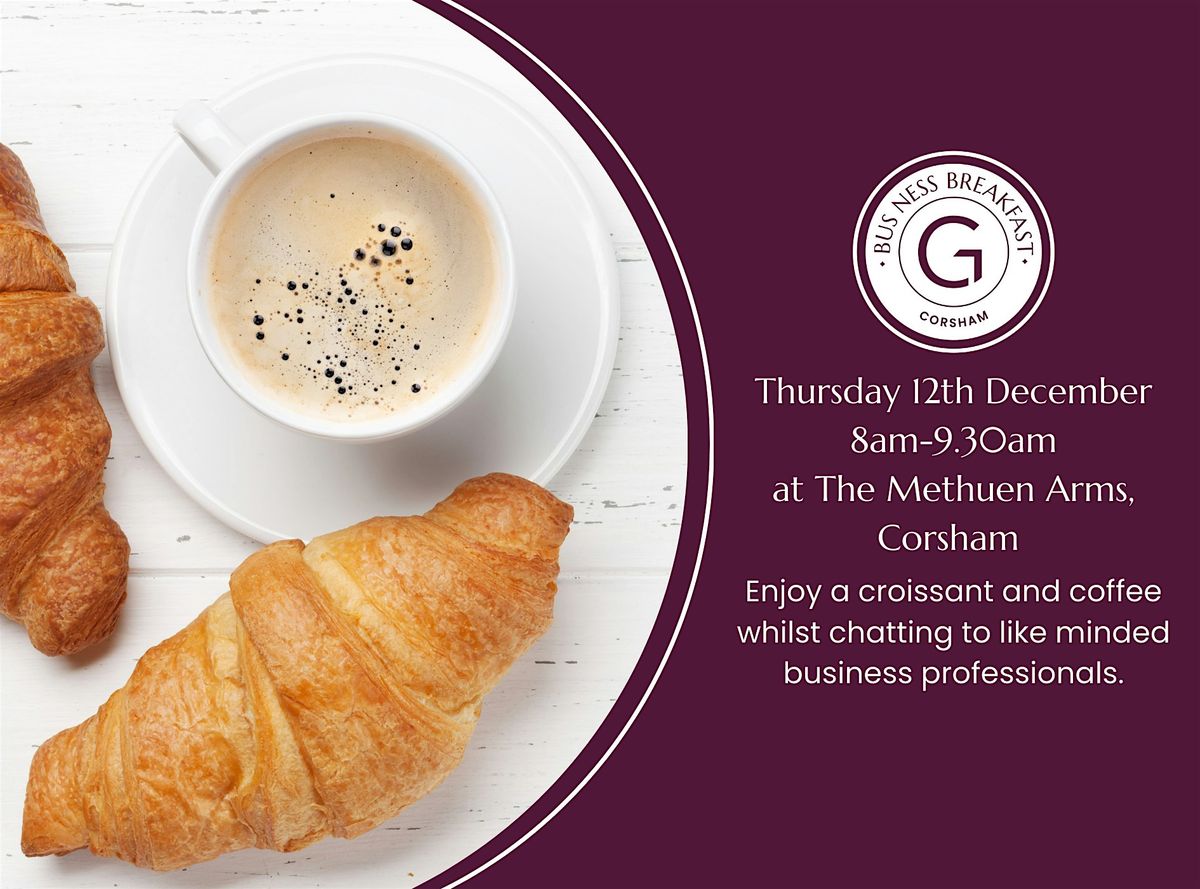 Goughs Business Breakfast in Corsham