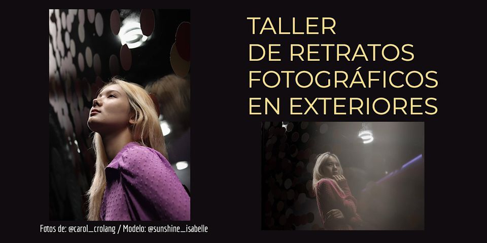 Taller de Fotograf\u00eda de Retratos con luz natural en el Forum
