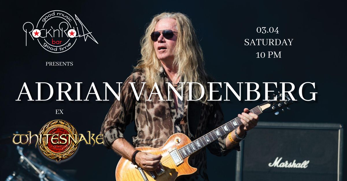 ADRIAN VANDENBERG - ACOUSTIC LIVE