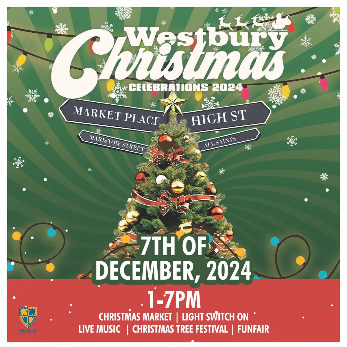 Westbury Christmas Celebrations & Christmas Lights Switch on 2024 