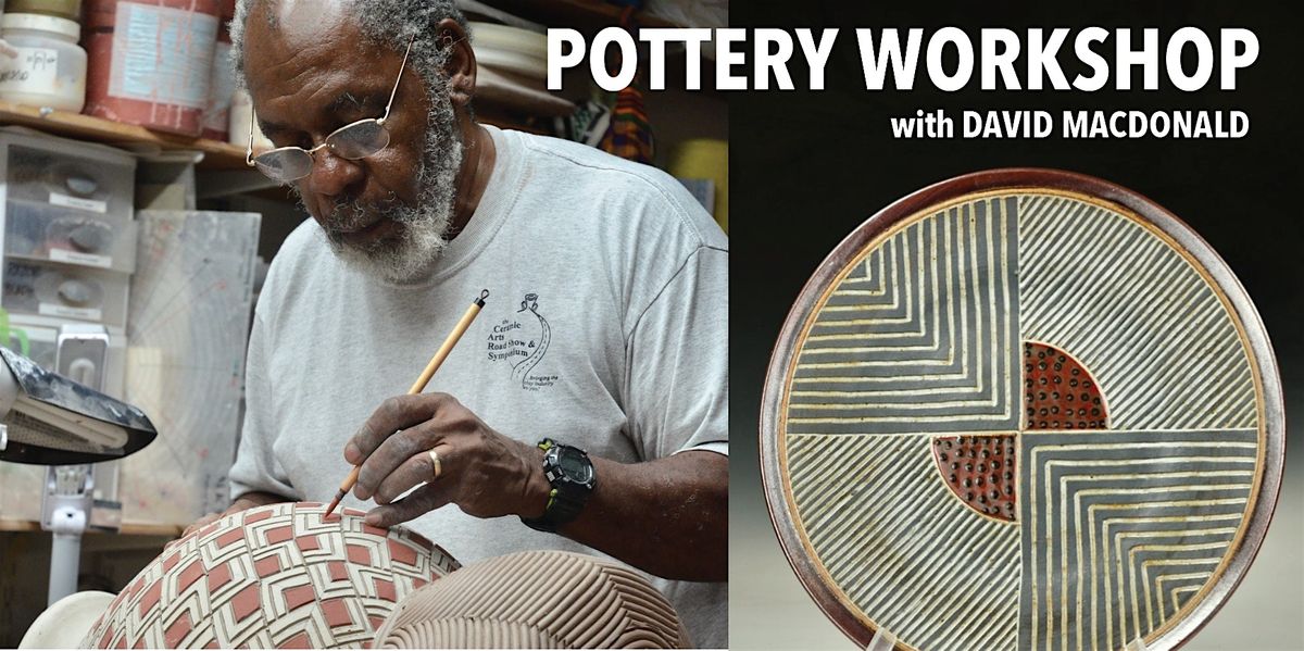 POTTERY DEMO WORKSHOP with DAVID MACDONALD