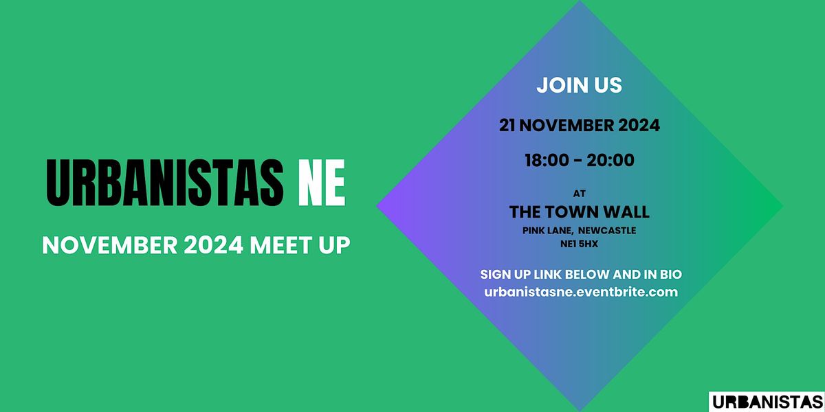 Urbanistas NE #39 November 2024 meet up